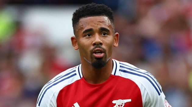 Cơ hội mở ra cho Gabriel Jesus sau chấn thương của Kai Havertz