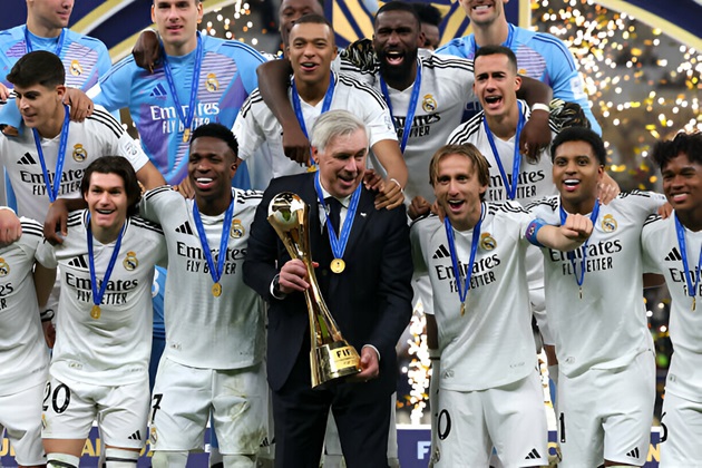 Điểm nhấn Real 3-0 Pachuca: Lịch sử gọi tên Ancelotti; Lời khẳng định của Vinicius