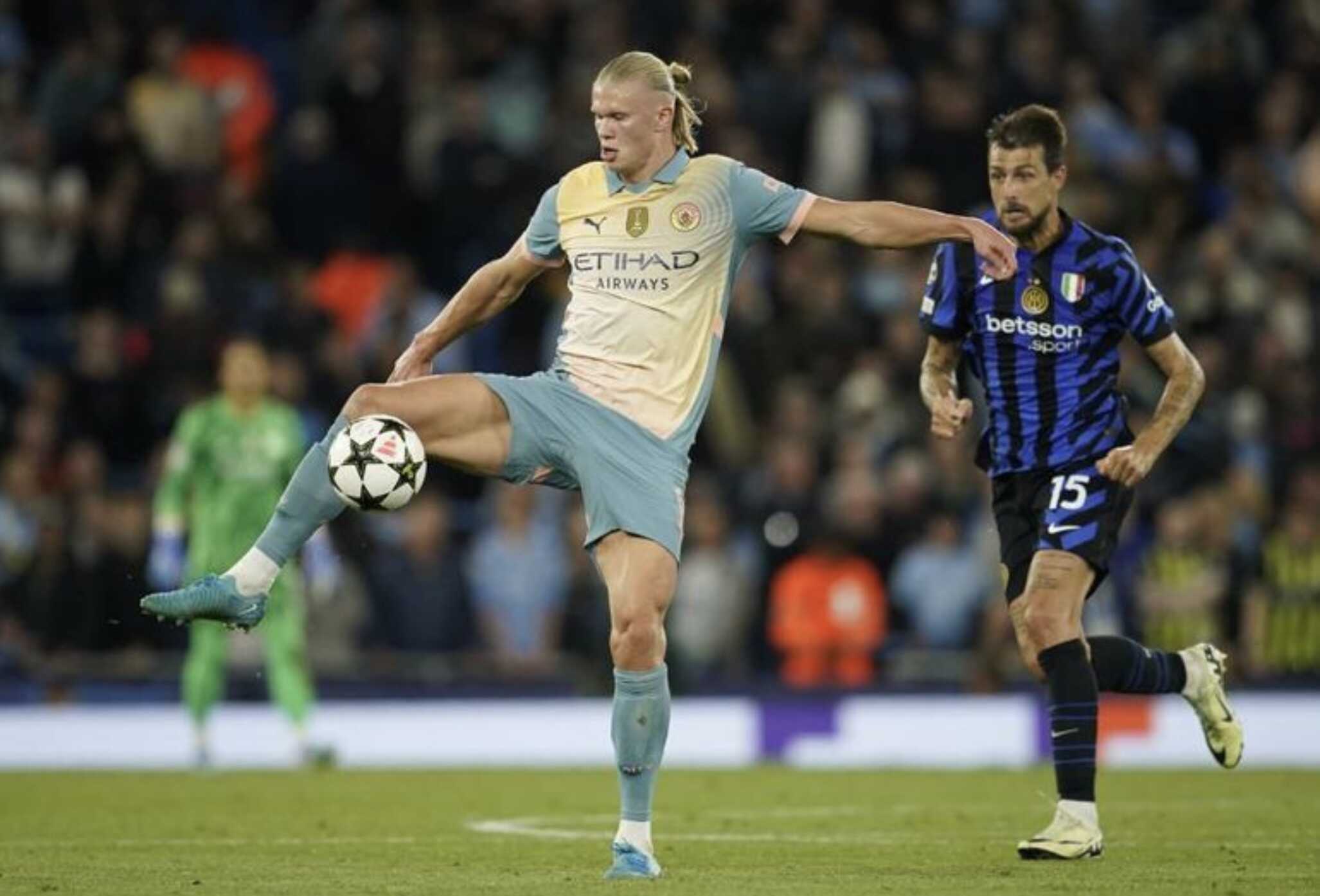 Ảnh bài viết Vô hại trước Inter Milan, Haaland vẫn được Pep bênh vực