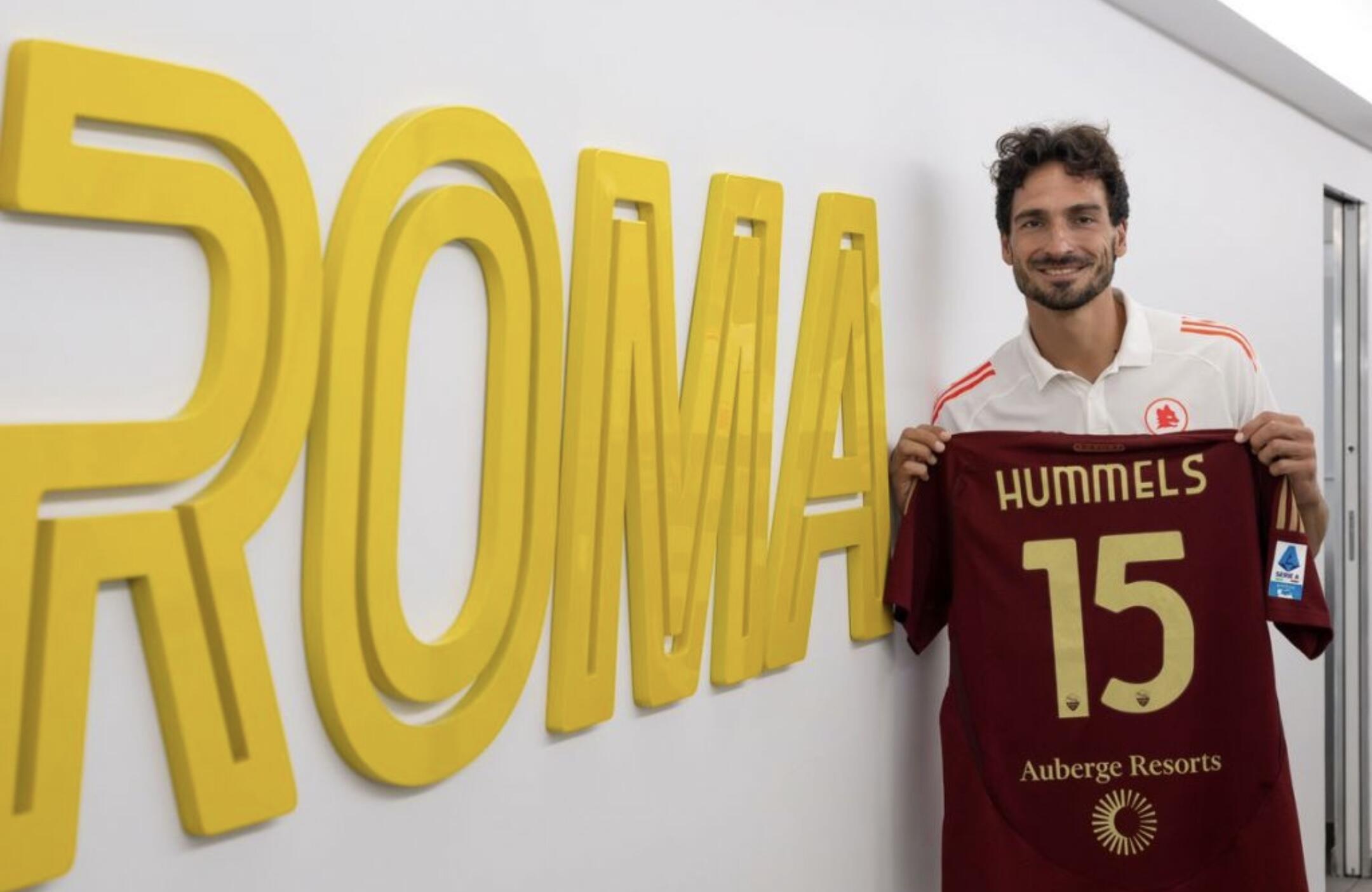 Hummels chính thức gia nhập AS Roma