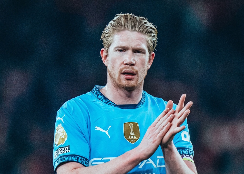 Ảnh bài viết Pep: Tương lai của De Bruyne ở Man City phụ thuộc vào chính cậu ấy