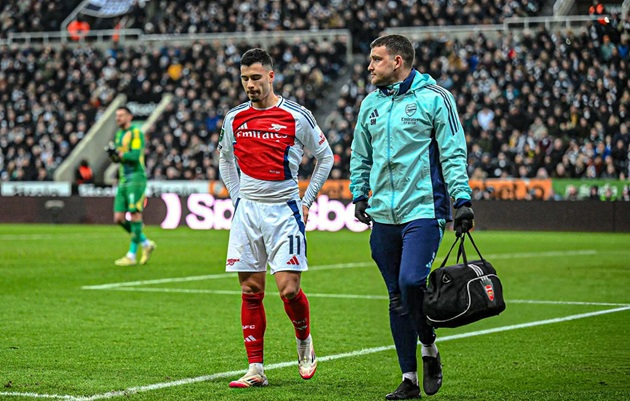 Arsenal nhận thêm tin buồn sau trận thua Newcastle
