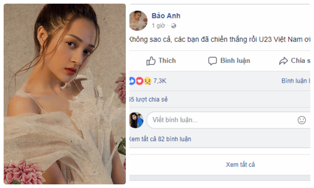 Các mỹ nhân Việt thay nhau an ủi U23 Việt Nam - Bóng Đá