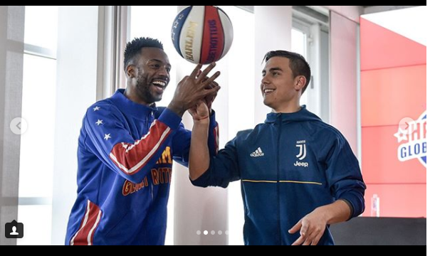 Sao Juventus thử tài chơi bóng rổ cực đỉnh - Bóng Đá