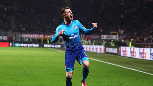 'Thần chết' Ramsey hả hê sau chiến thắng của Arsenal - Bóng Đá