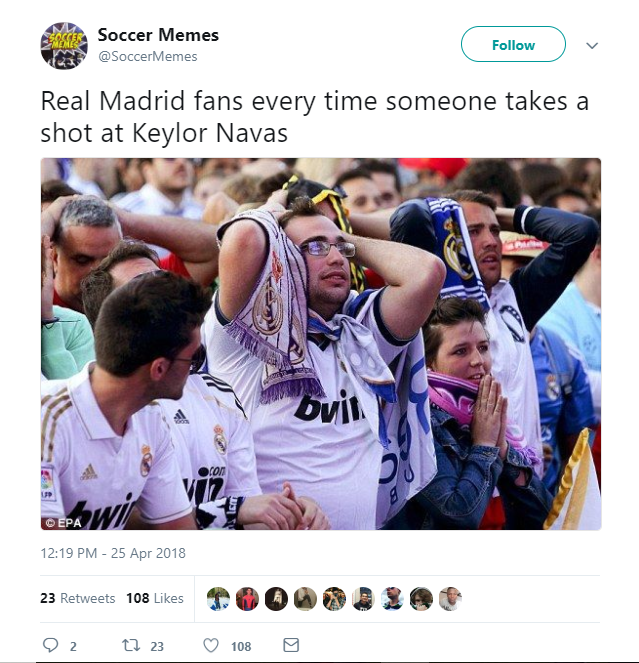 Fan Man United 'quan ngại sâu sắc' với Keylor Navas - Bóng Đá