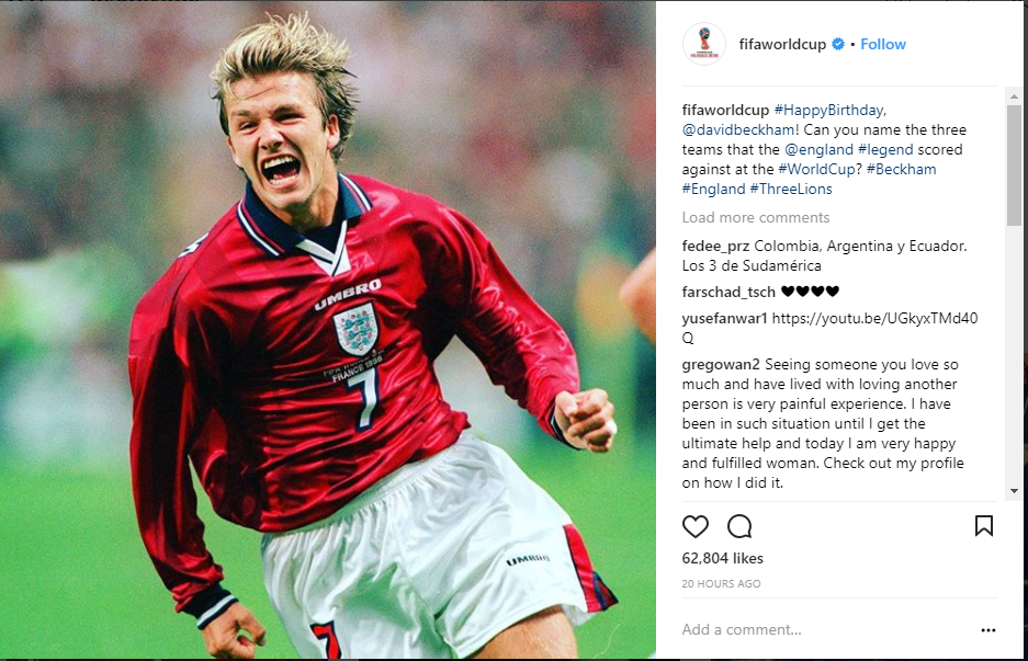 Thế giới bóng đá đua nhau mừng 'sanh thần' Beckham - Bóng Đá