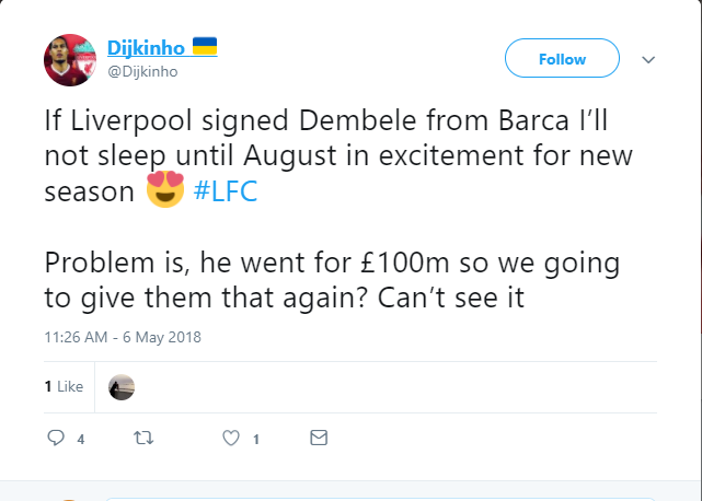 CĐV của Liverpool muốn CLB mang Dembele về ngay và luôn - Bóng Đá