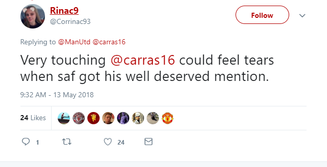 Fan Man United khóc khi chia tay Carrick - Bóng Đá