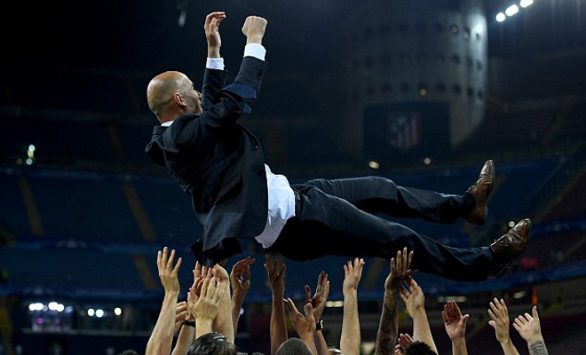 Top 5 'số má' trợ lực Zidane giành cúp Champions League - Bóng Đá
