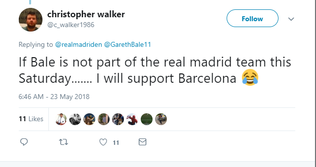 Madridista xin vé đá chính cho Gareth Bale tại chung kết - Bóng Đá