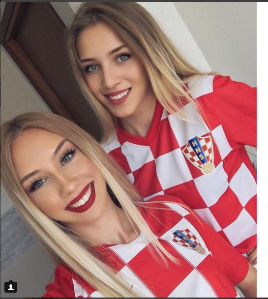 Tan chảy với hội chị em hở bạo vì Croatia - Bóng Đá