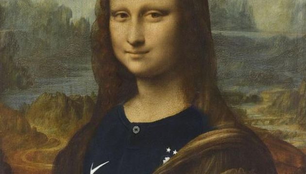 Té ngửa với nàng Mona Lisa phiên bản Les Bleus - Bóng Đá