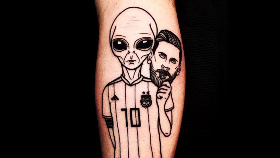 Ảnh bài viết Bất ngờ khi người ngoài hành tinh giả dạng Messi