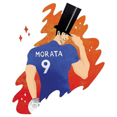 Ảnh chế Morata - Bóng Đá