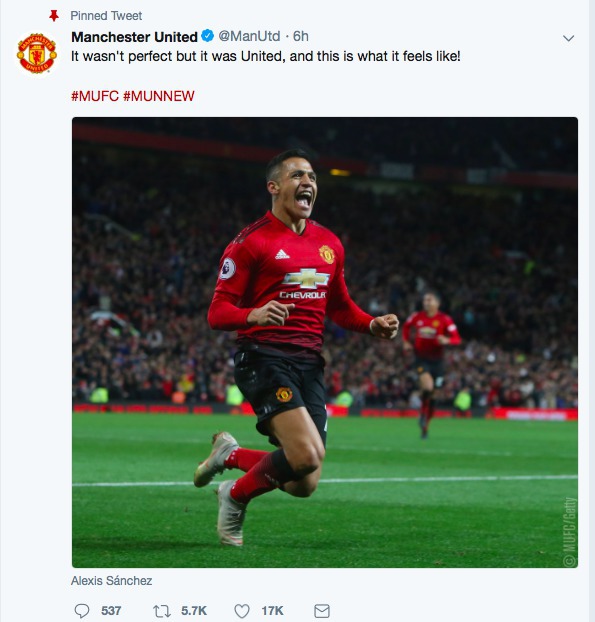 Mạng xã hội của Man United ra phát ngôn cực chất - Bóng Đá