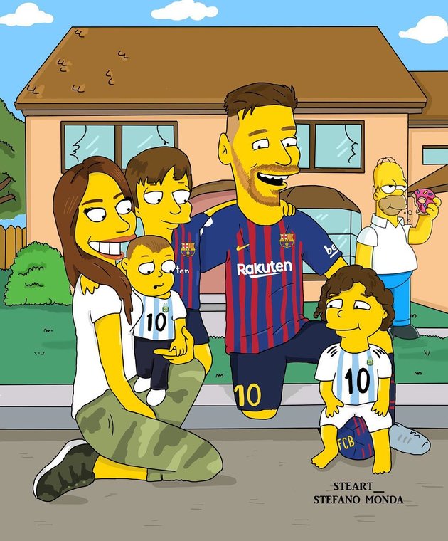 Khi các cầu thủ gia nhập Gia đình Simpson - Bóng Đá