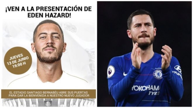 Real Madrid urge fans to fill the Bernabeu for Hazard - Bóng Đá