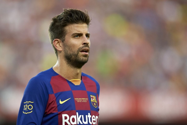 Pique: Barcelona do not throw away LaLiga Santander and the Copa del Rey to go for the Champions League - Bóng Đá