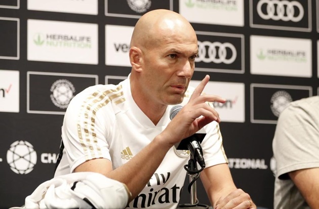 Zidane đang 