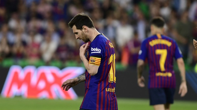 Barcelona, lệ thuộc Messi chỉ có 