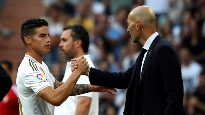 James Rodriguez wins over Zidane - Bóng Đá