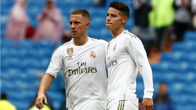 Hazard and James have to play together for Real Madrid - Bóng Đá