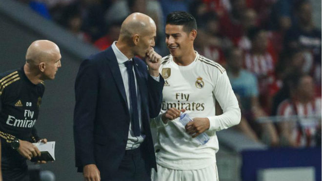   Real Madrid  James: Zidane's big sacrifice - Bóng Đá