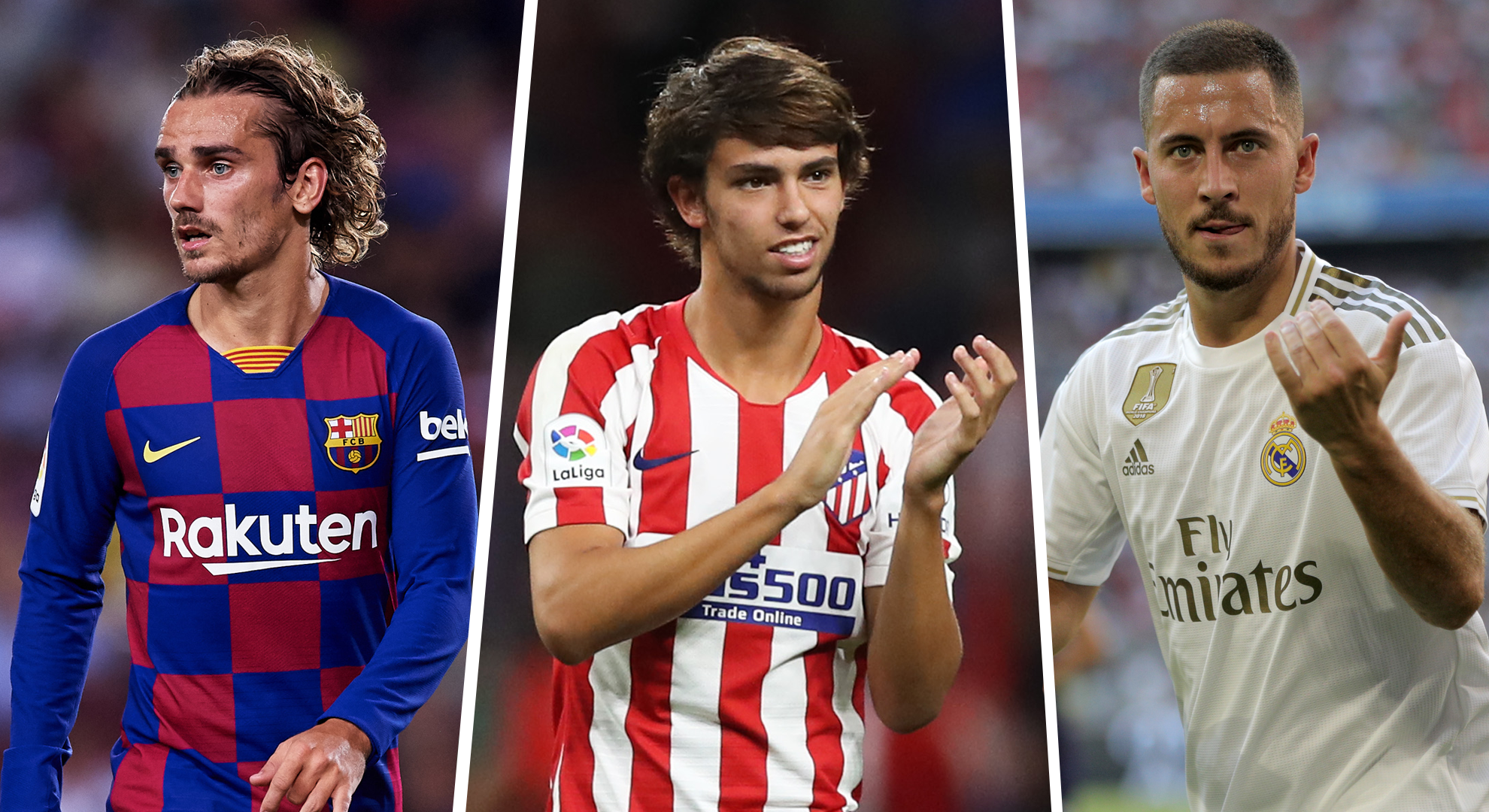 Griezmann, Hazard and Joao Felix: three marquee signings who could decide La Liga title - Bóng Đá