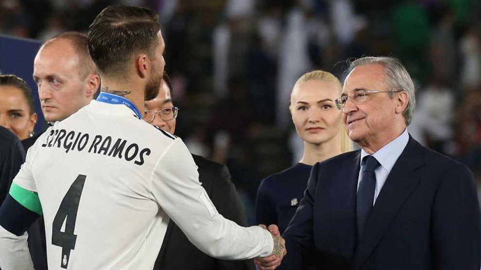 Florentino Perez: I'm convinced Sergio Ramos' legend will continue - Bóng Đá