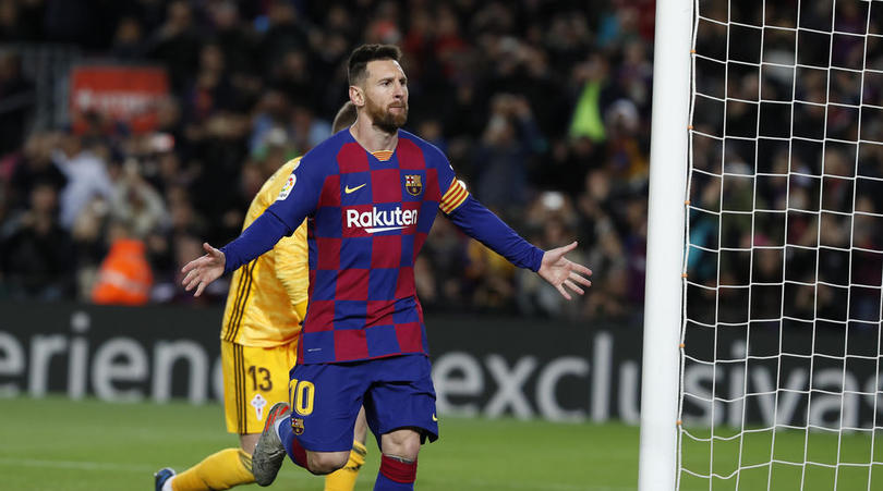 Lionel Messi has scored 40 goals for Barcelona and Argentina in 11 consecutive calendar years - Bóng Đá