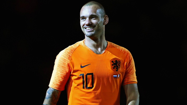 Wesley Sneijder: I could've been on the same level as Messi and Ronaldo - Bóng Đá