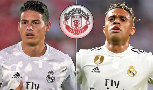 Man Utd view on James Rodriguez and Mariano Diaz as Real Madrid prepare transfer offer - Bóng Đá