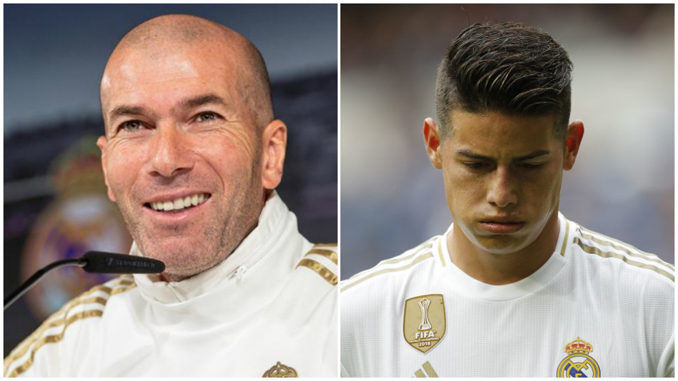 Zidane: James' injury is a shame, Real Madrid will count on him when he returns - Bóng Đá