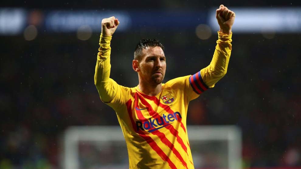 Third time's a charm for Messi at the Wanda Metropolitano - Bóng Đá