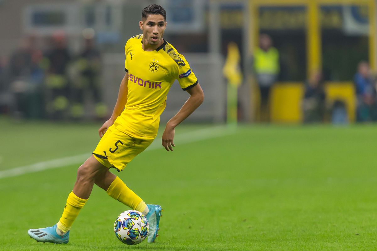 Dortmund fight Real Madrid to keep Achraf Hakimi - Bóng Đá