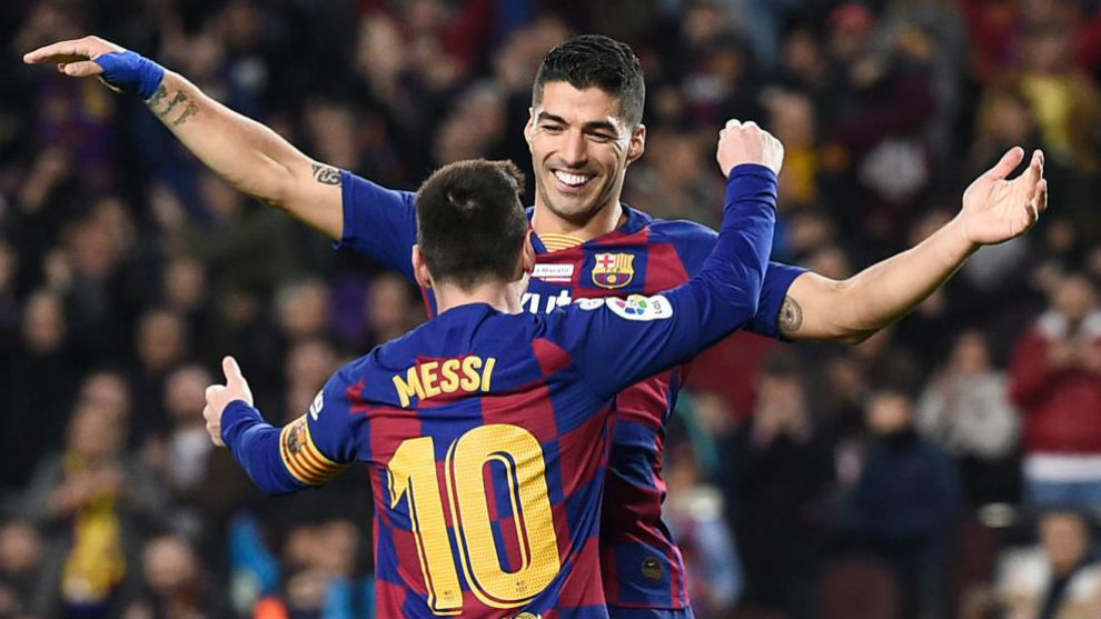 Messi and Suarez participate in 70 percent of Barcelona's goals - Bóng Đá