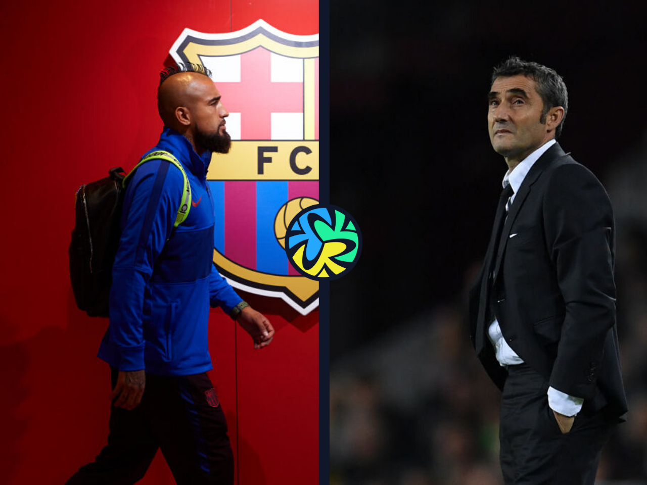 Barcelona boss Valverde is not thinking about a transfer for Vidal with Inter Milan and Manchester United eyeing up move for Chilean hard man - Bóng Đá