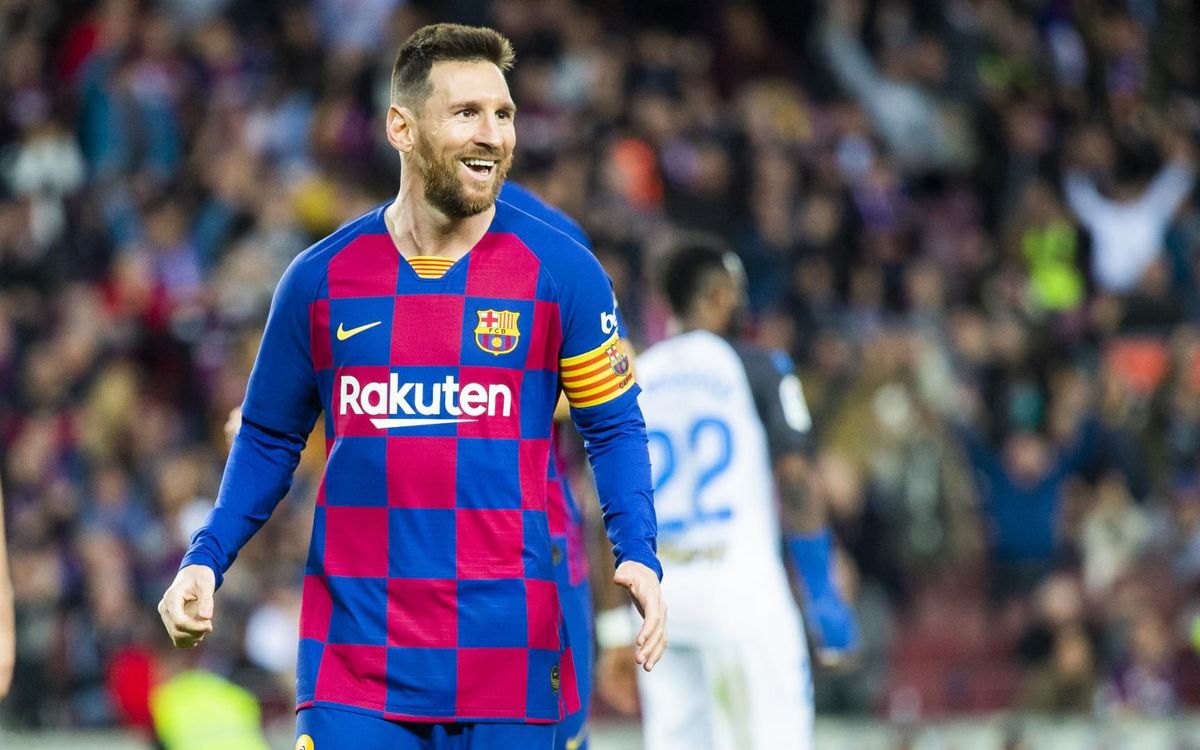 Lionel Messi has scored exactly 500 goals in his last 500 Barcelona games - Bóng Đá