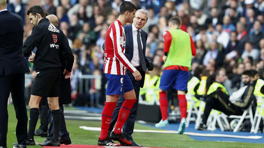 Morata suffers a muscle injury in right leg - Bóng Đá