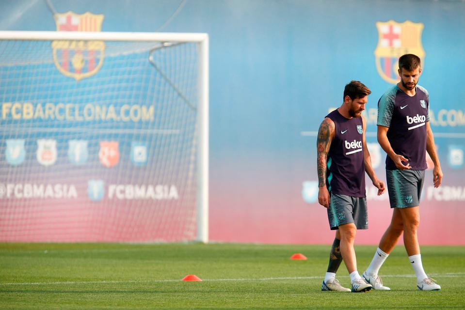 Lionel Messi ‘snubs pre-match huddle and clashes with Ter Stegen in training’ in yet more rifts amid Eric Abidal row - Bóng Đá