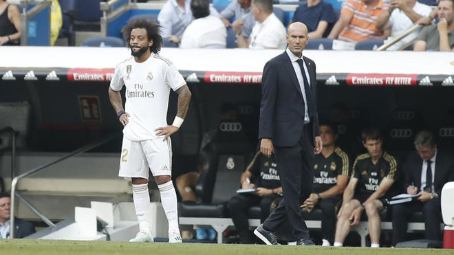 Zidane's difficult task of managing Marcelo - Bóng Đá