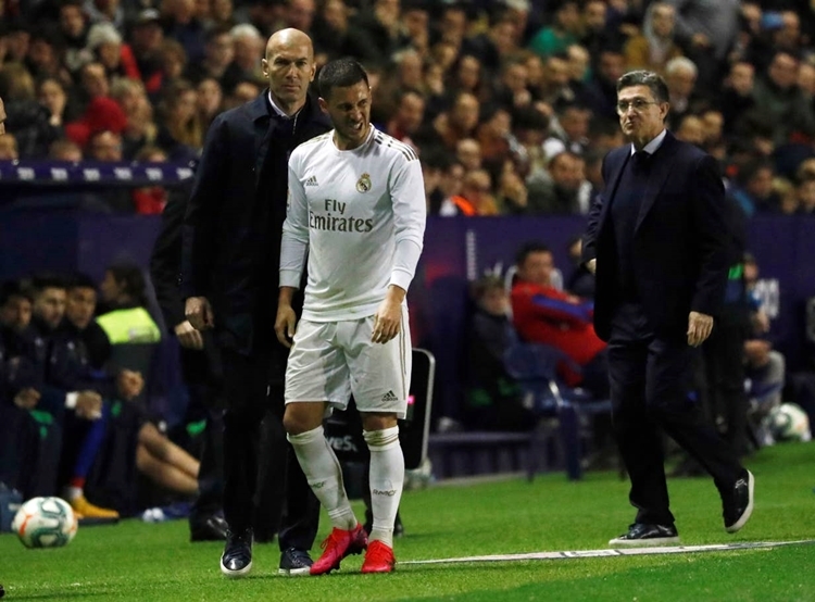 Zidane: “Hazard’s injury doesn’t look good” - Bóng Đá