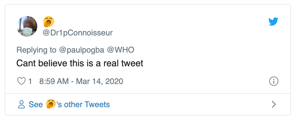 Backlash after Paul Pogba tweet incredibly unjust - Bóng Đá