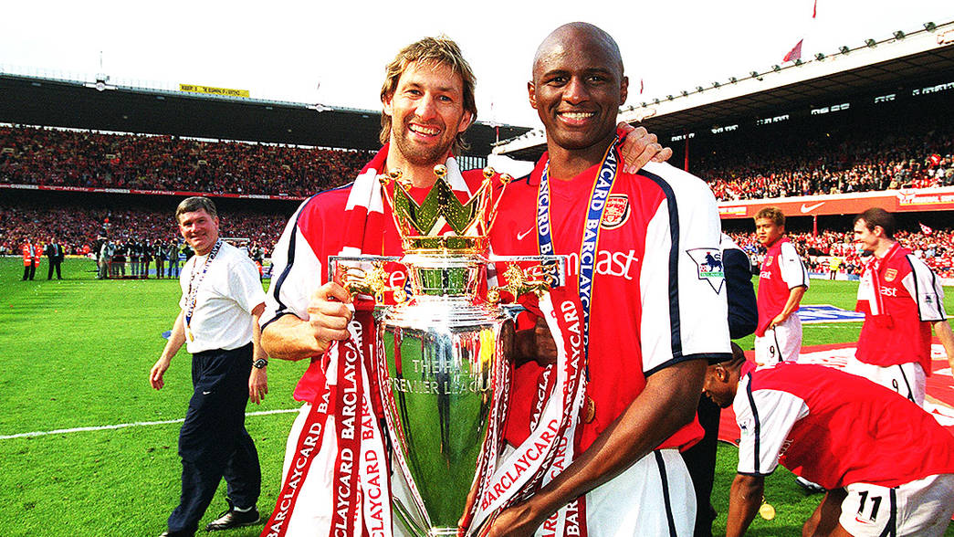 Arsenal: Tony Adams and Patrick Vieira named amongst 10 greatest ever Premier League captains of all time - Bóng Đá
