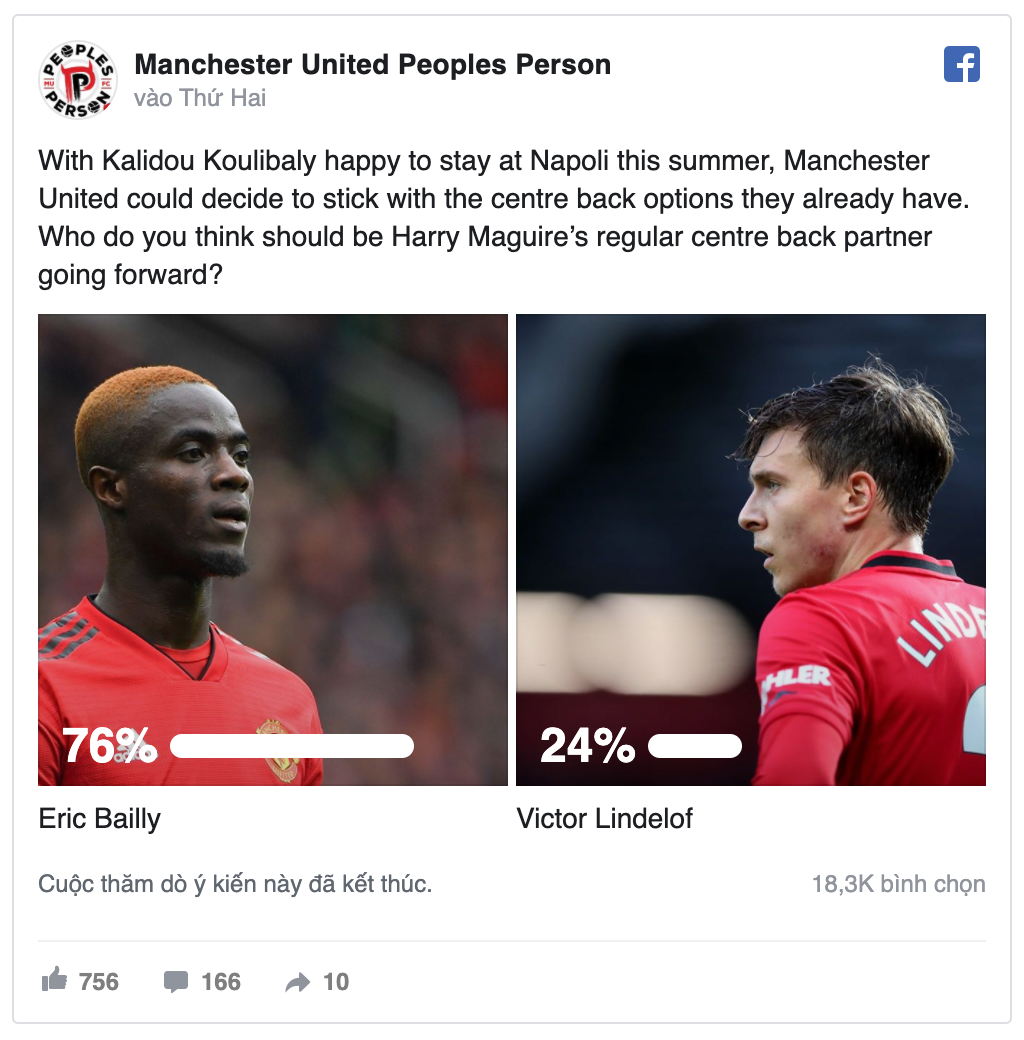76% of fans think Eric Bailly should be Harry Maguire’s centre back partner - Bóng Đá