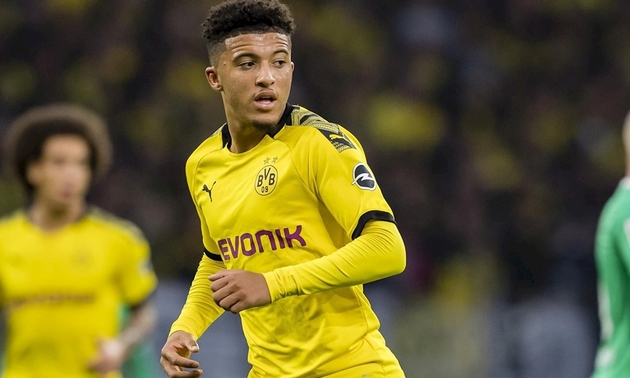 Borussia Dortmund reportedly forced to lower their £100m asking price for Barca-linked Jadon Sancho - Bóng Đá