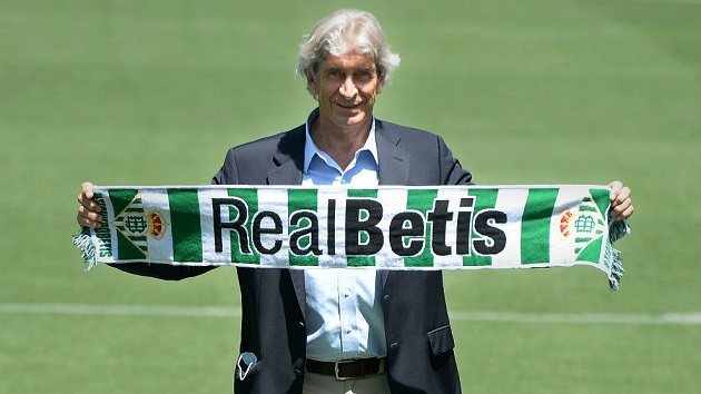 Manuel Pellegrini trở thành HLV của Betis - Bóng Đá