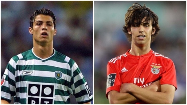 Joao Felix is on Cristiano Ronaldo's path - Bóng Đá