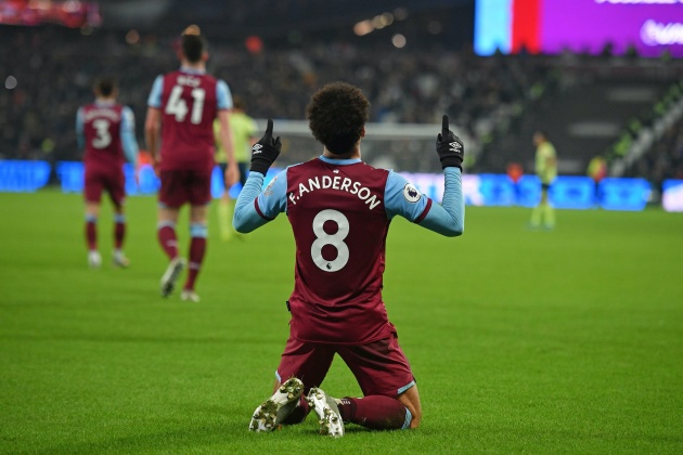 Report: Arsenal were offered West Ham winger Felipe Anderson in £5 million loan deal - Bóng Đá